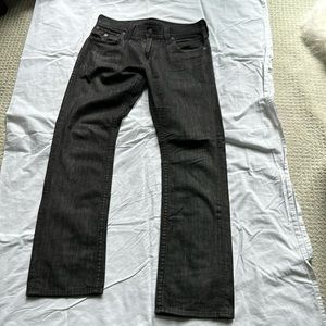 Black True Religion, men’s jeans, size 32